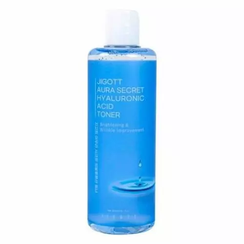 Увлажняющий тонер с гиалуроновой кислотой Jigott Aura Secret Hyaluronic Acid Toner, 300 мл Увлажняющий тонер с гиалуроновой кислотой Jigott Aura Secret Hyaluronic Acid Toner, 300 мл