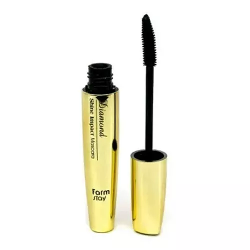 Ультрачерная водостойкая тушь с эффектом глянца FarmStay Diamond Shine Impact Mascara Ультрачерная водостойкая тушь с эффектом глянца FarmStay Diamond Shine Impact Mascara