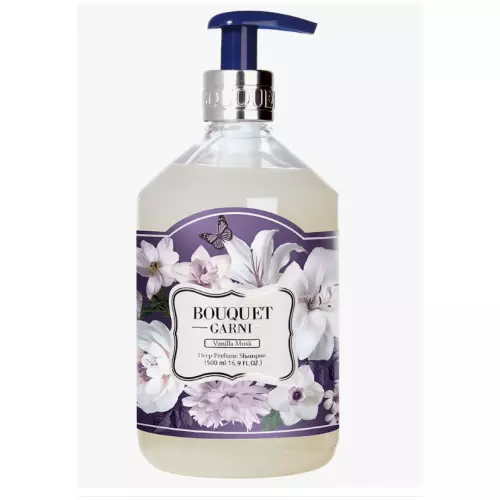Парфюмированный шампунь Bouquet Garni Deep Perfume Shampoo Vanilla Musk Ваниль и мускус, 500 мл. Парфюмированный шампунь Bouquet Garni Deep Perfume Shampoo Vanilla Musk Ваниль и мускус, 500 мл.