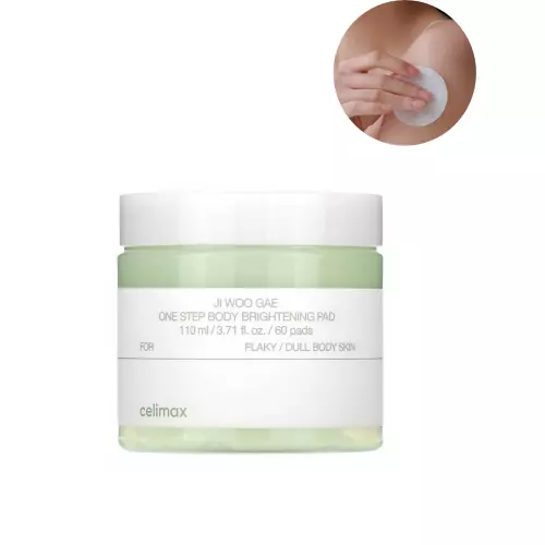 Осветляющие пэды для тела Celimax Ji Woo Gae One Step Body Brightening Pad, 60 шт. Осветляющие пэды для тела Celimax Ji Woo Gae One Step Body Brightening Pad, 60 шт.