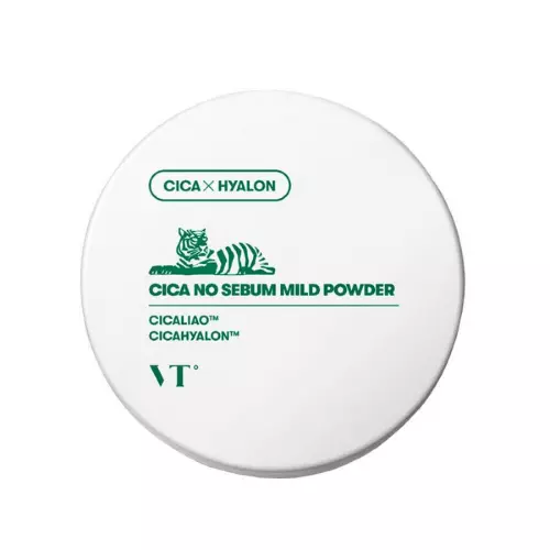 Рассыпчатая пудра с центеллой от жирного блеска VT Cosmetics Cica No Sebum Mild Powder Рассыпчатая пудра с центеллой от жирного блеска VT Cosmetics Cica No Sebum Mild Powder