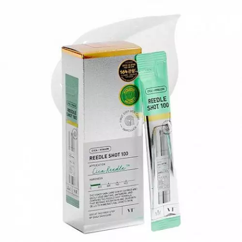 Сыворотка с микроиглами 100 VT Cosmetics Reedle Shot 100 Stick Pouch, саше 2 мл Сыворотка с микроиглами 100 VT Cosmetics Reedle Shot 100 Stick Pouch, саше 2 мл