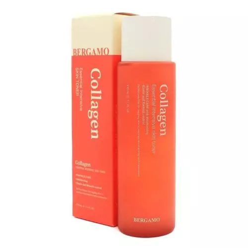 Увлажняющий тонер с коллагеном Bergamo Collagen Essential Toner, 210 мл Увлажняющий тонер с коллагеном Bergamo Collagen Essential Toner, 210 мл