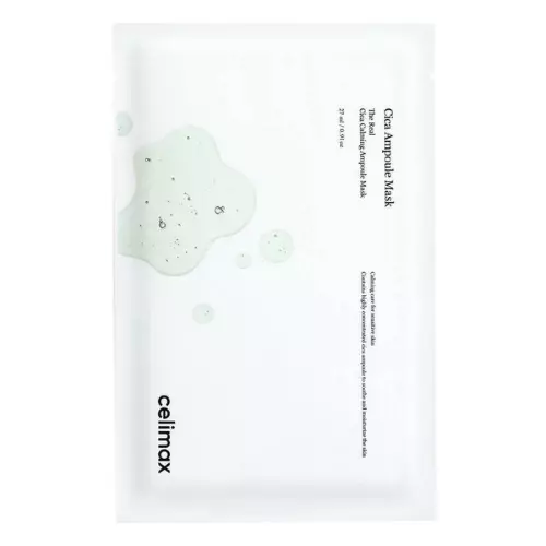 Celimax Маска-салфетка с экстрактом центеллы The Real Cica Calming Ampoule Mask Celimax Маска-салфетка с экстрактом центеллы The Real Cica Calming Ampoule Mask